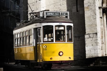 Tramway Lisbonne